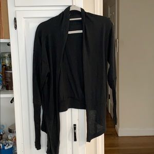 Cotton shrug cardigan.